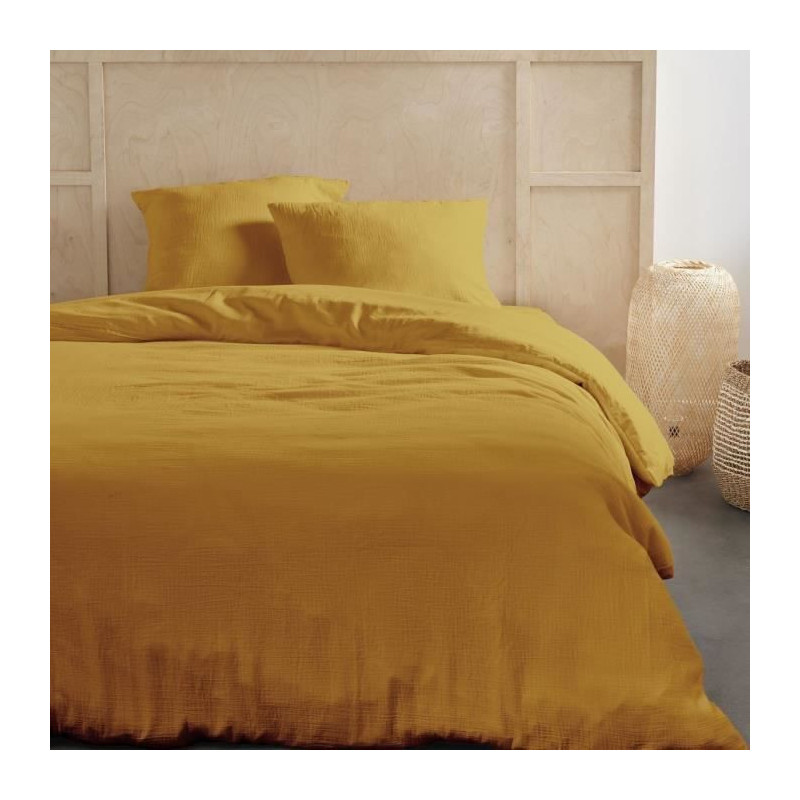 Bedding set - TODAY - 123669 - 2 people - 260x240cm - Plain cotton gau