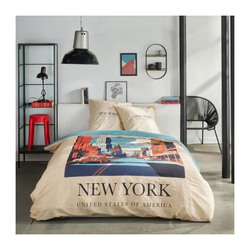 Bedding set - TODAY - JAVA - 2 people - 240x220 cm - Cotton - New York