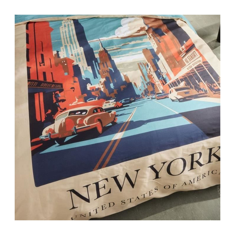 Bedding set - TODAY - JAVA - 2 people - 240x220 cm - Cotton - New York