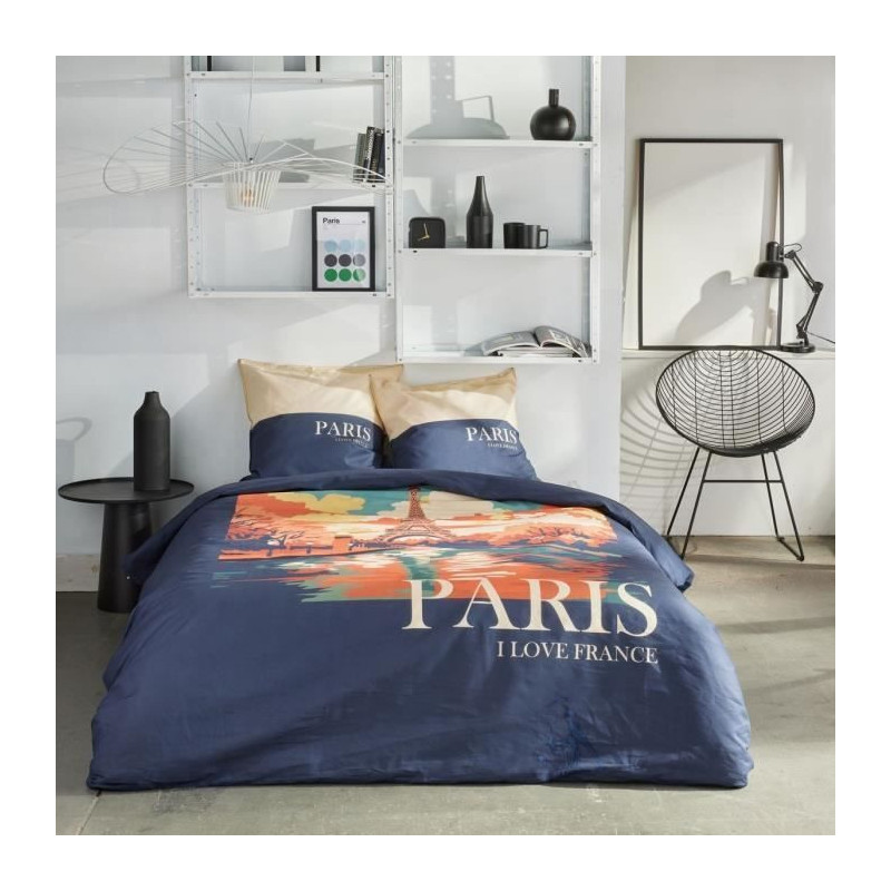 Bedding set - TODAY - JAVA - 2 people - 240x220 cm - Cotton - Paris pr