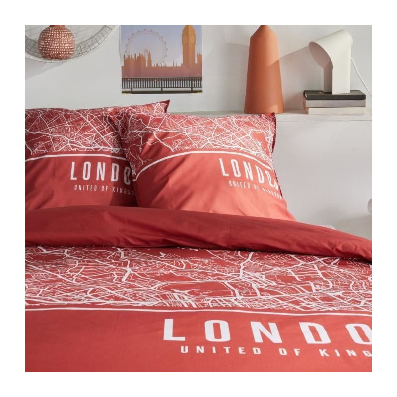 Bedding set - TODAY - JAVA - 2 people - 240x220 cm - Cotton - London p