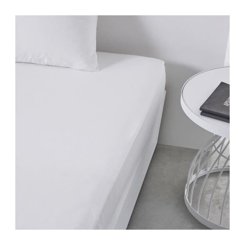 Drap cover teday essential - 180 x 200+30 cm - 2 people - 100% uni cot