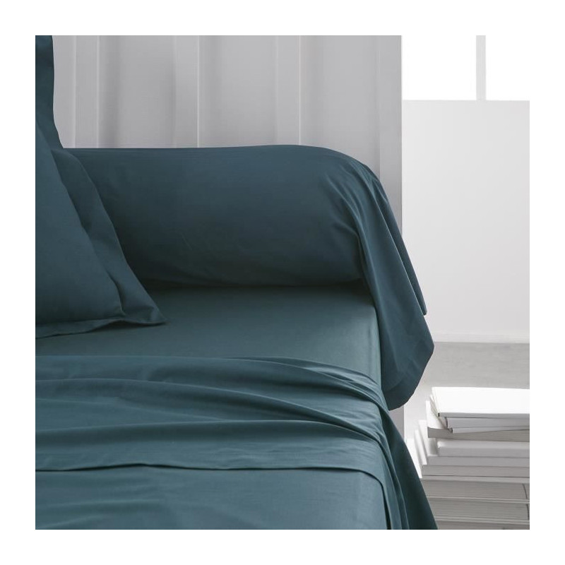 Taie de bocin Teday Essential - 45 x 185 cm - 100% UNA cotton - Peacoc