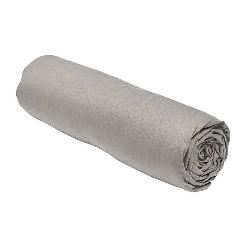Fitted sheet - TODAY - 180 x 200 cm + 30 cm - Cotton - Organic Dune