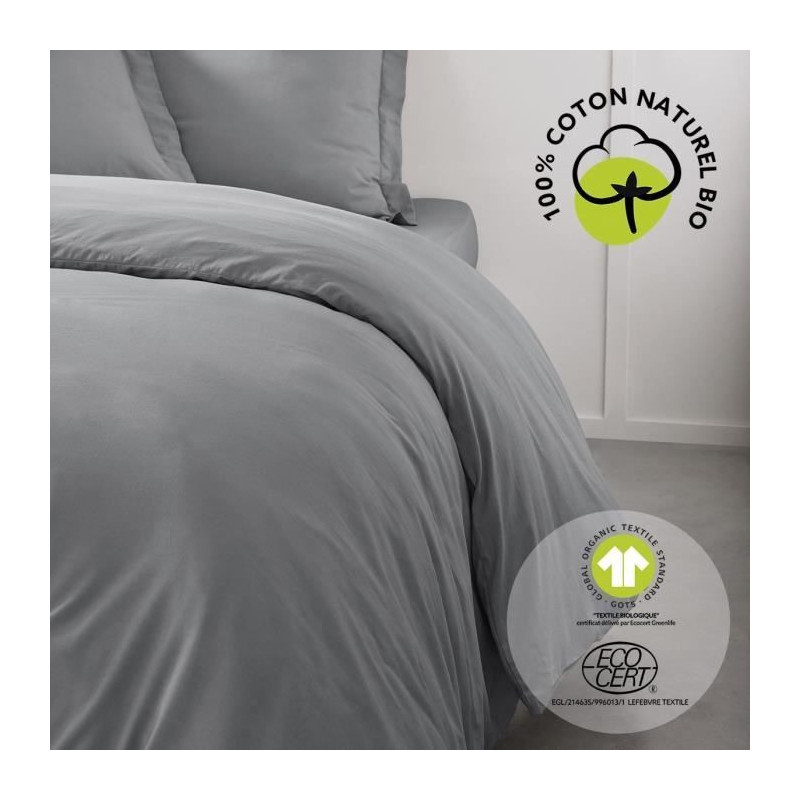 Bedding set - TODAY - 220 x 240 cm - 100% cotton - Organic - GOTS and