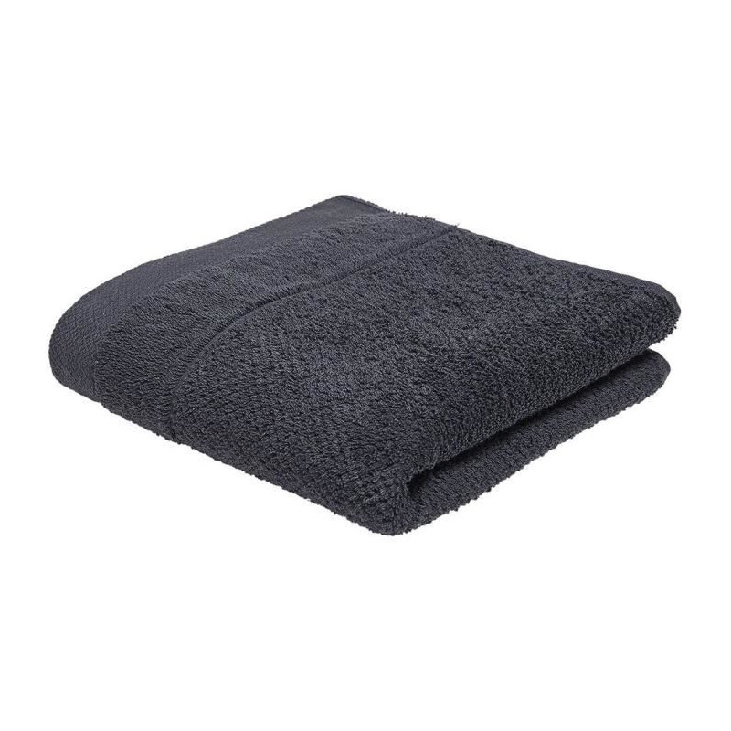 Bath towel - TODAY - 50 x 90 cm - Cotton - Organic Charcoal