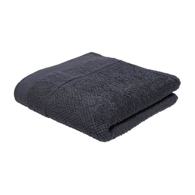Bath towel - TODAY - 50 x 90 cm - Cotton - Organic Charcoal