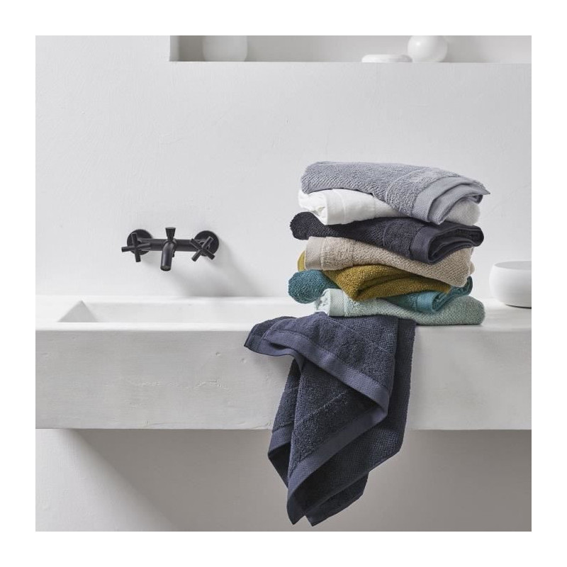 Bath towel - TODAY - 70 x 130 cm - Cotton - Organic Chalk