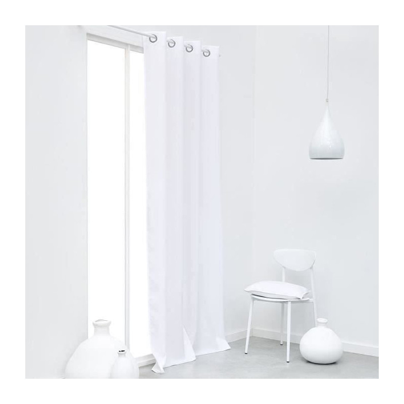Oemptball curtain - 140x240 - chalk - today essential - 356002