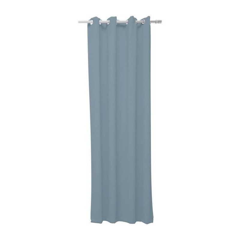 Curtain with eyelets - 140x240 - Denim - TODAY ESTISTIAL - 356011