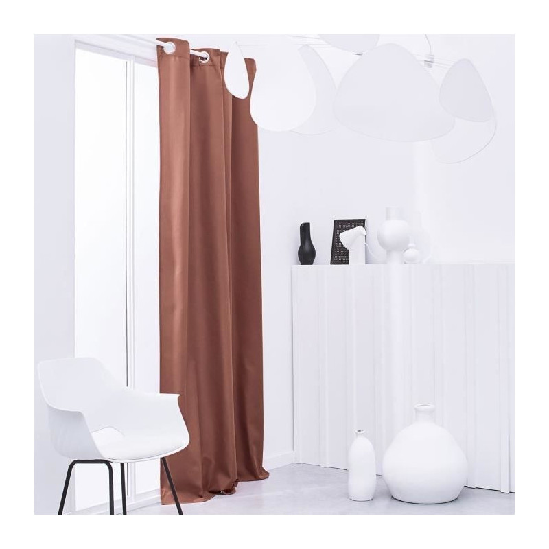 TODAY Curtain thermal insulation Essential Uni - 140 x 240 cm - Terrac