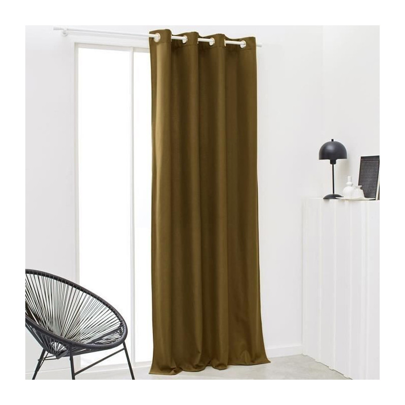 TODAY Curtain thermal insulation Essential Uni - 140 x 240 cm - Bronze