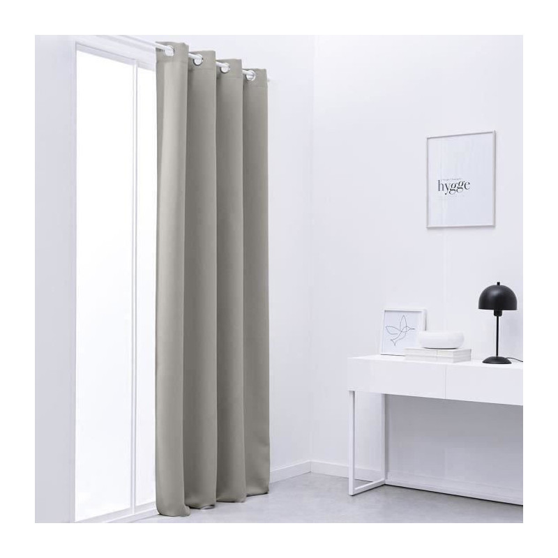 TODAY Essential Plain Blackout Curtain - 140 x 240 cm - Dune