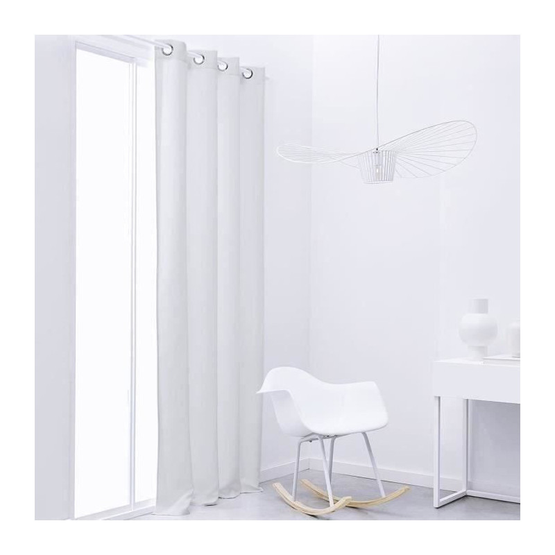 TODAY OCCULTING Curtain Essential Uni - 140 x 240 cm - Chalk