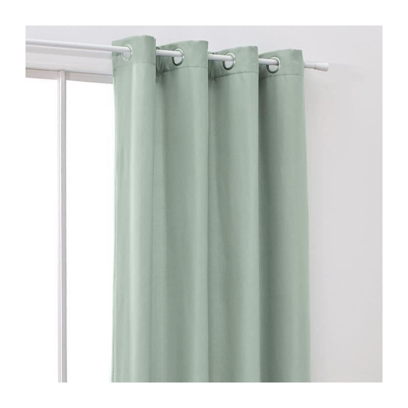 TODAY OCCULTING Curtain Essential Uni - 140 x 240 cm - Céladon