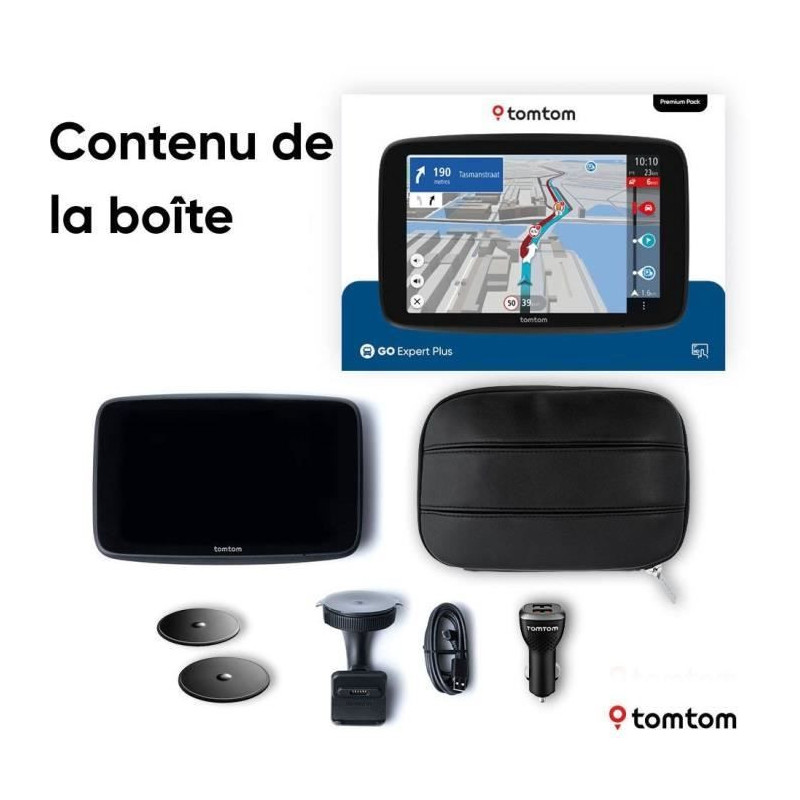 Heavy goods vehicle GPS - TOM TOM - GO Expert Plus - HD 7 screen - Pre