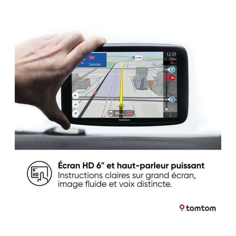 Auto GPS - TOM TOM - GO Superior - HD 6 screen - World maps - Wifi upd