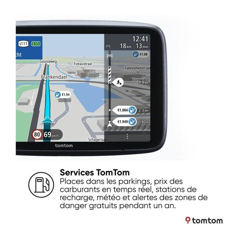 Auto GPS - TOM TOM - GO Superior - HD 7 screen - World maps - Wifi upd