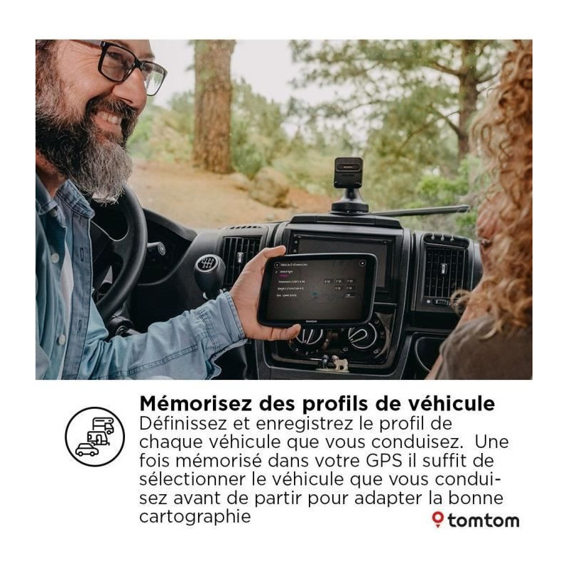 GPS Tomtom GO Camper Max 7 Premium Pack New generation
