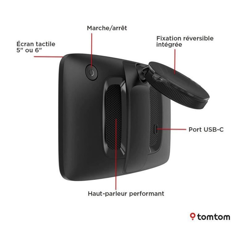 GPS - TOMTOM - GO Classic 5 EU 2nd Generation - Europe Maps, Updates,