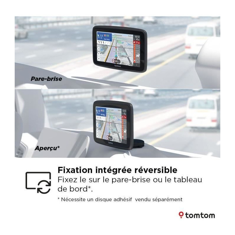 GPS - TOMTOM - GO Professional 6 EU 2nd Generation - Europe Maps, Pro