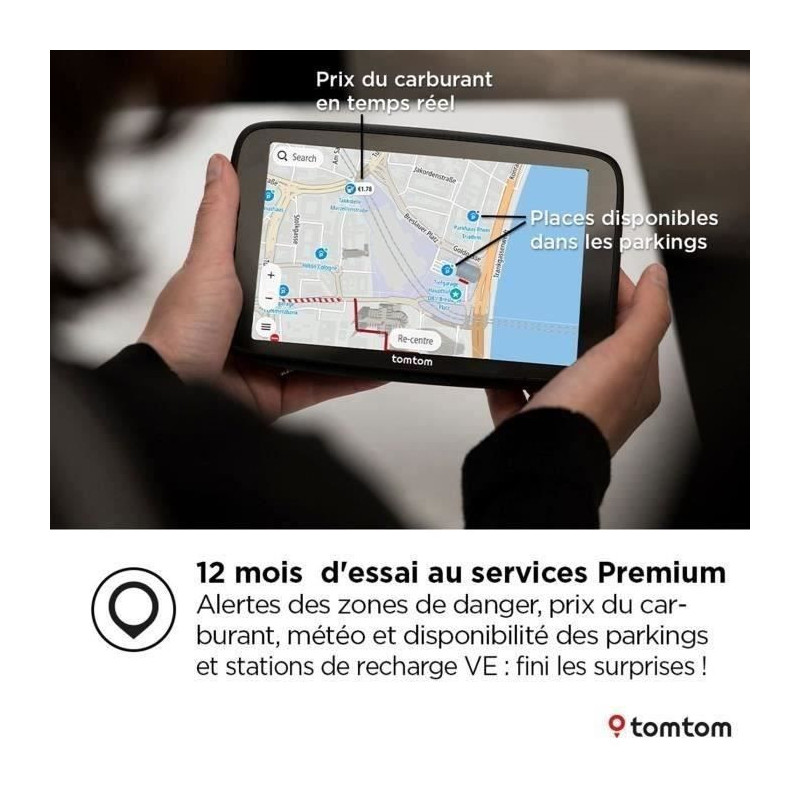 GPS - TOMTOM - GO Navigator 2nd generation - 6 inches - Wi-Fi update -