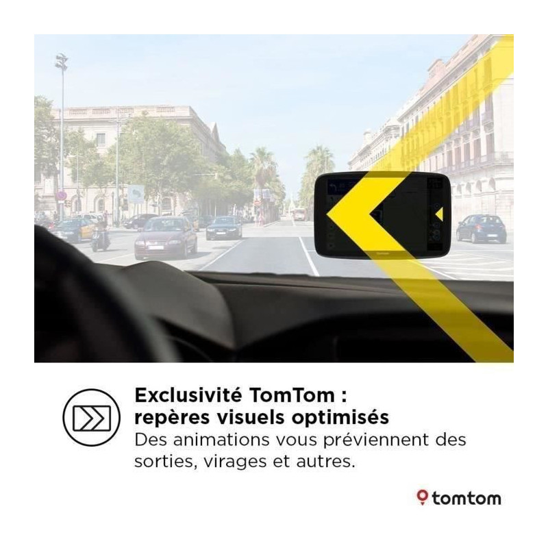 GPS - TOMTOM - GO Navigator 2nd generation - 6 inches - Wi-Fi update -