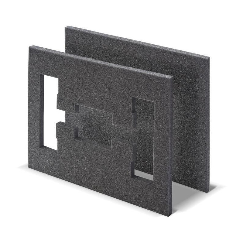 Foam insert - TOOD - 2 pieces - For professional case - Nestable - 40x