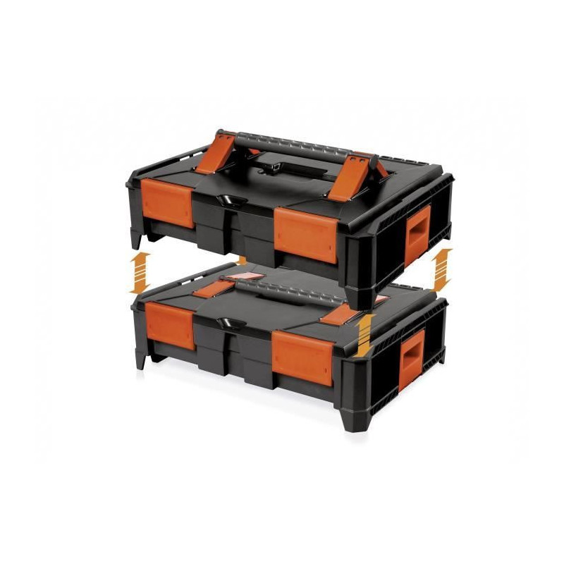 Professional case - TOOD - Nestable - ABS - 46x34x14 cm