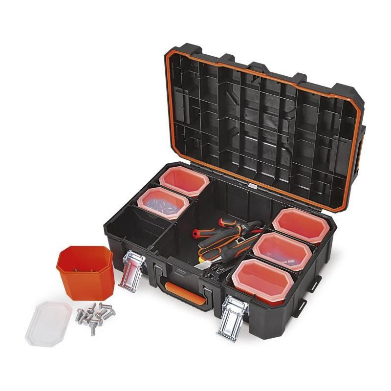 Tool case - TOOD - Waterproof - 6 compartments - 53x37x18 cm