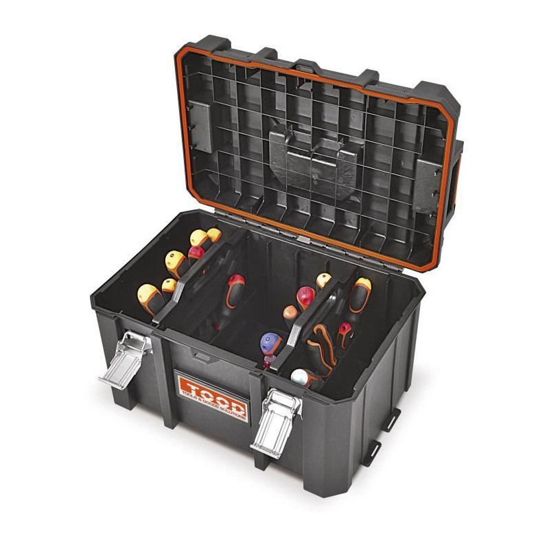 Tool case - TOOD - Waterproof - Tool storage dividers - 53x37x31 cm