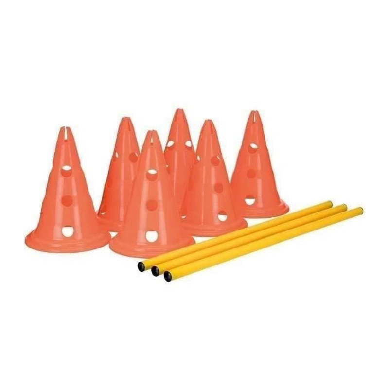 TRIXIE Set of 3 Obstacle activities - Ø 23 × 30 cm - 78 cm - Orange