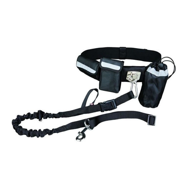 Ventral belt with leash