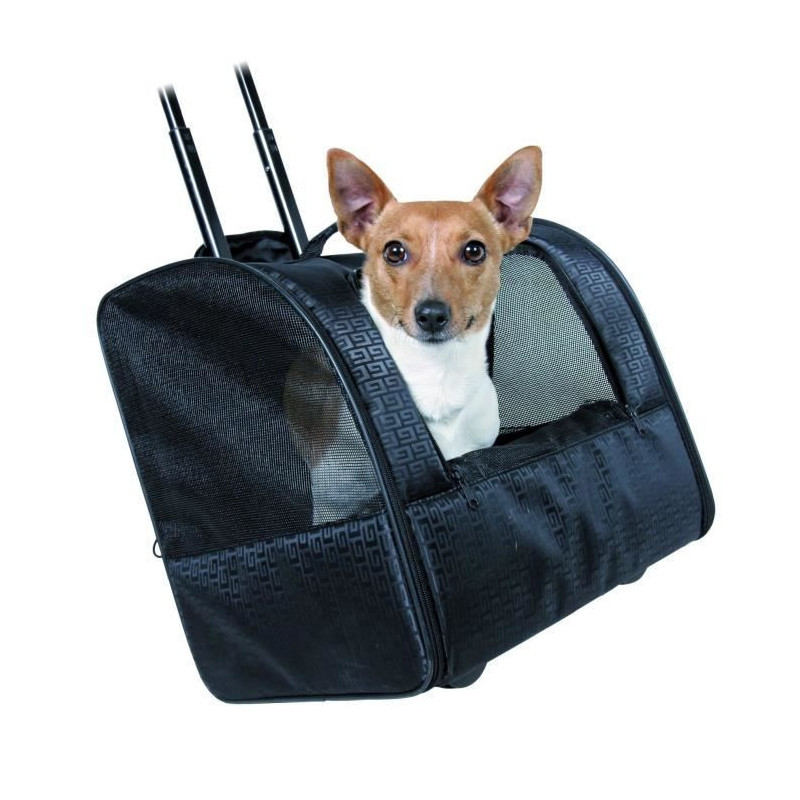 Trixie Roller Bag for Cat and Dog - Black - 45 × 41 × 31 cm