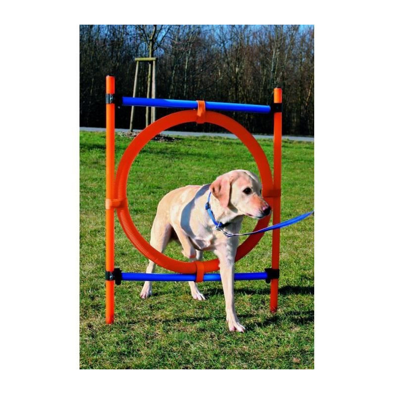 TRIXIE Dog Agility Hoop 115 x 3cm Plastic