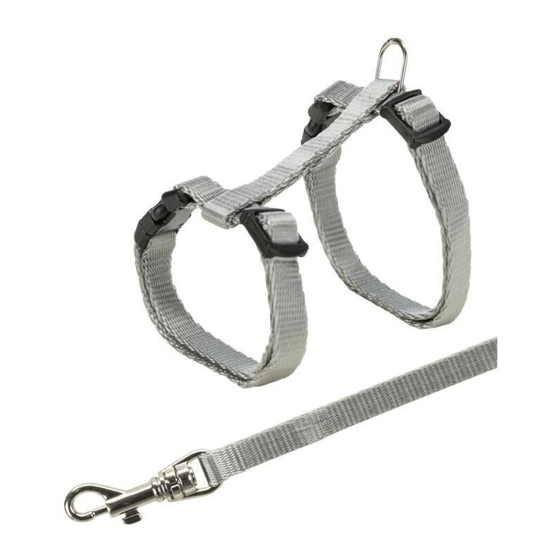 Junior kitten harness with leash - TRIXIE - 19–31 cm / 8 mm - 1.20 m