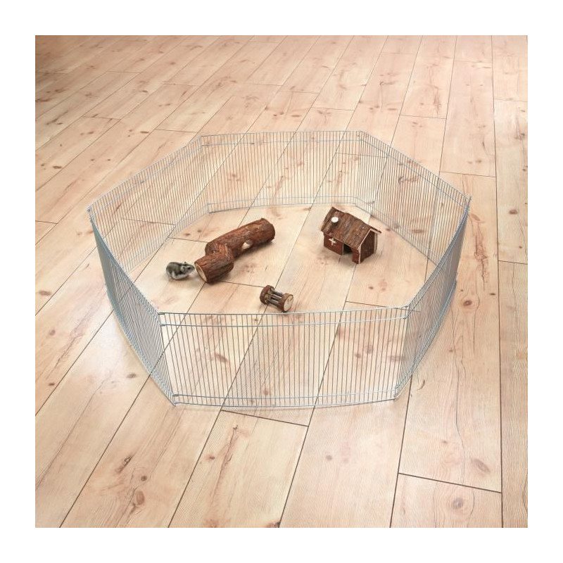 TRIXIE Galvanized Metal Enclosure - Ø90cm - For small animals