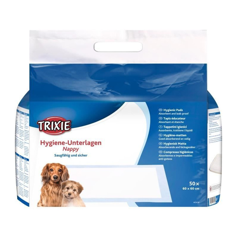 TRIXIE Nappy Educational Mat - 60 × 60 cm - 50 Pcs