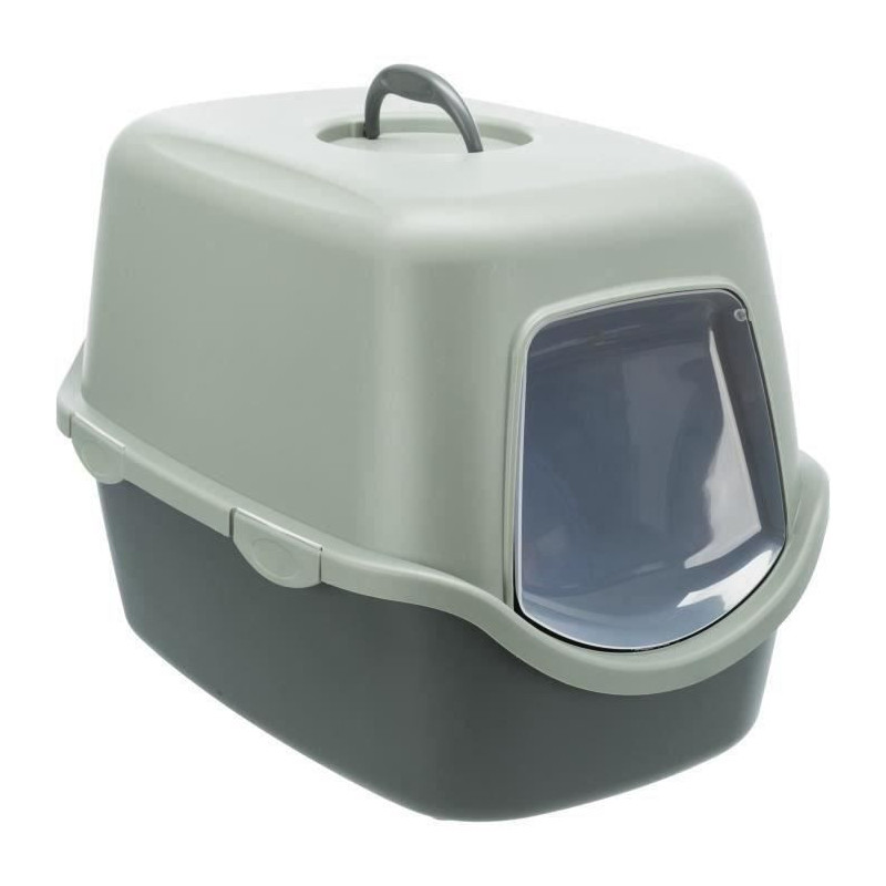 TRIXIE Vico litter box - Lid - Recycled - 40 × 40 × 56 cm - Anthraci