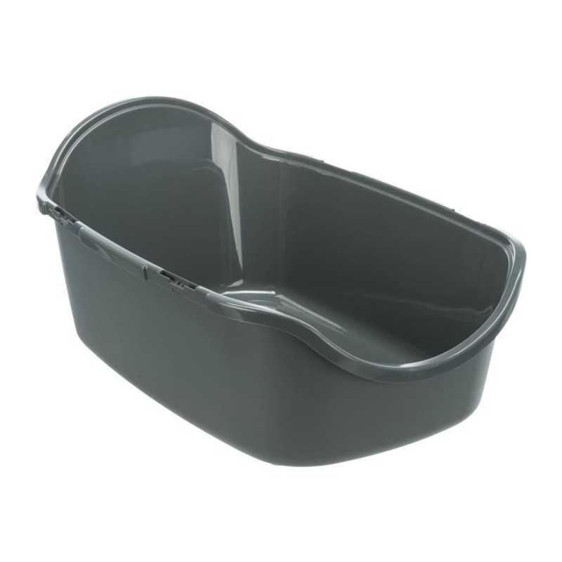 TRIXIE Vico litter box - Lid - Recycled - 40 × 40 × 56 cm - Anthraci