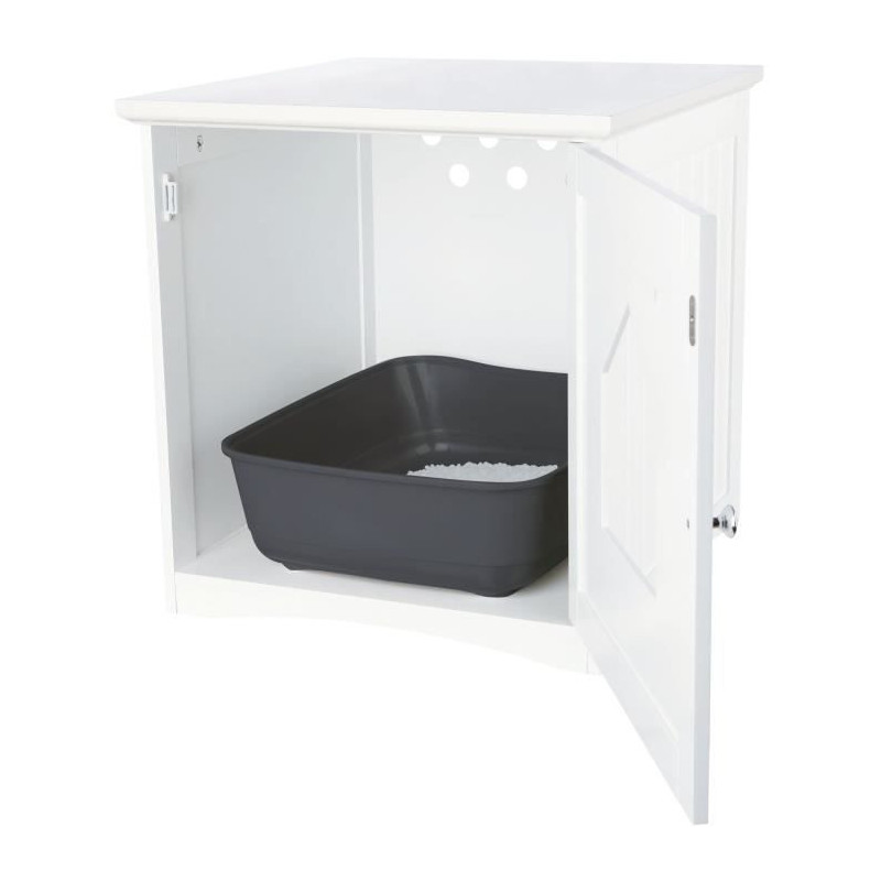 TRIXIE Toilet cabin - 49x51x51cm - White - For cat
