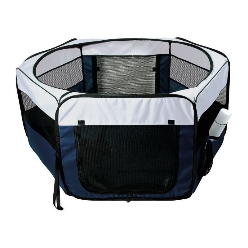 Enclosure with net/base - TRIXIE - ø 150 × 65 cm - Turquoise / Light