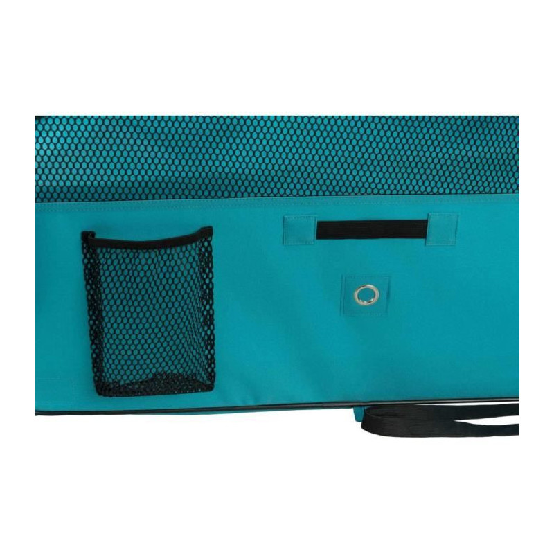 Enclosure with net/base - TRIXIE - ø 150 × 65 cm - Turquoise / Light