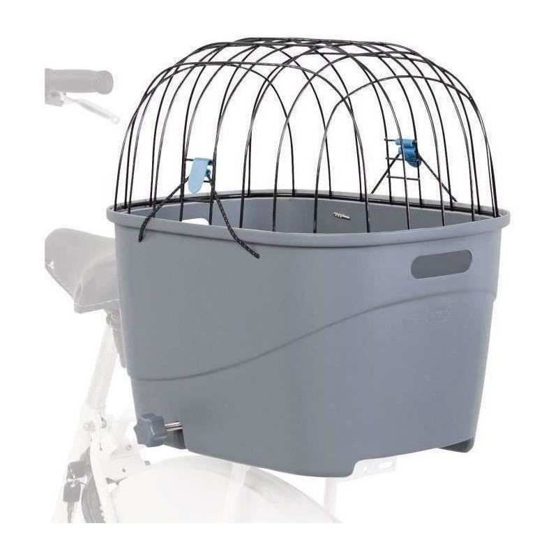 TRIXIE Luggage rack in plastic and metal - 36 x 47 x 46 cm - Gray - Fo