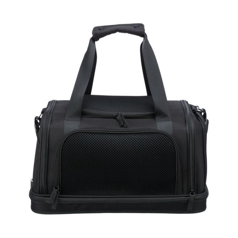 TRIXIE Plane Pet Carrier Bag - 28 x 25 x 44 cm - Black