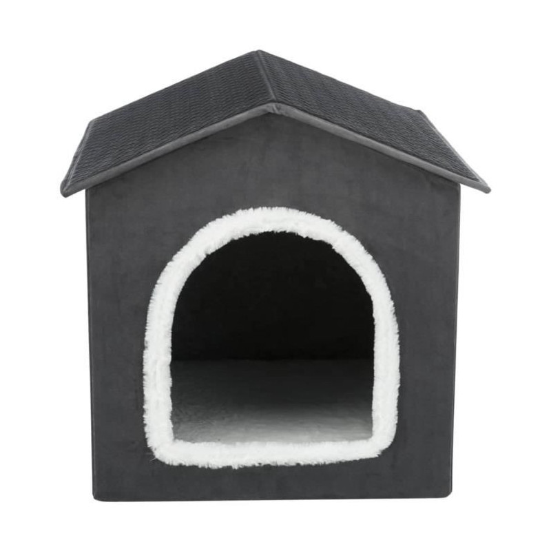 Shelter - TRIXIE - Livia - 50 x 50 x 54 cm - Dark grey / White