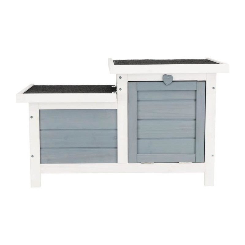 Trixie Clapier Habitat Natura - 70 x 43 x 45 cm - with two entries - w