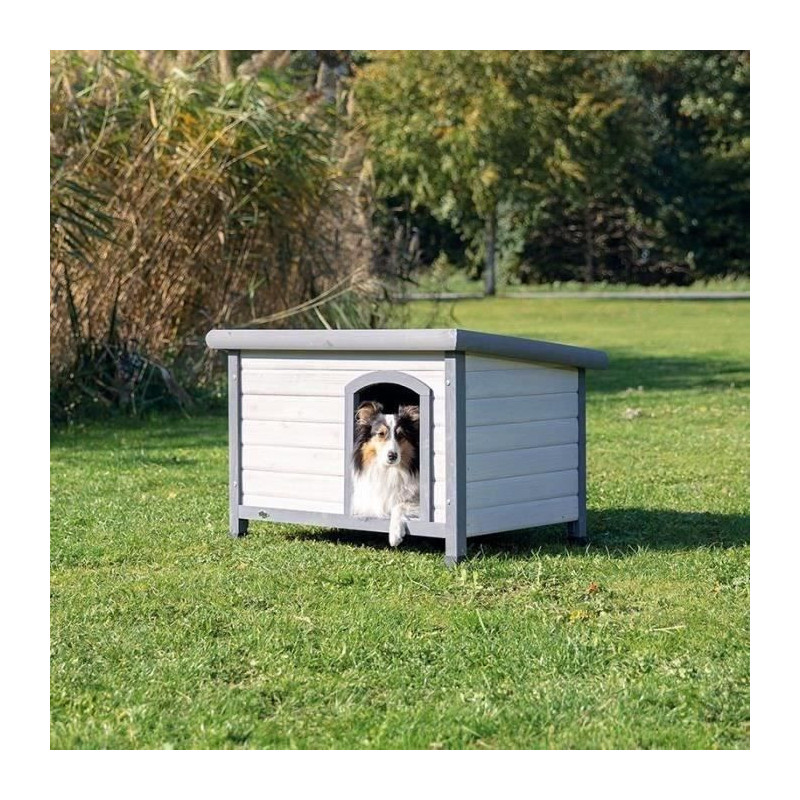 Natura - Doghouse - Classic with flat roof