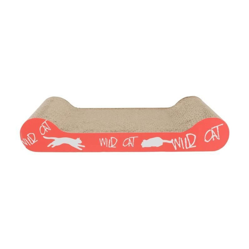 TRIXIE Wild Cat Scratching Post Plate - Orange - For Cat