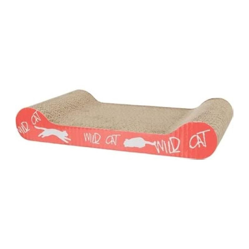 TRIXIE Wild Cat Scratching Post Plate - Orange - For Cat